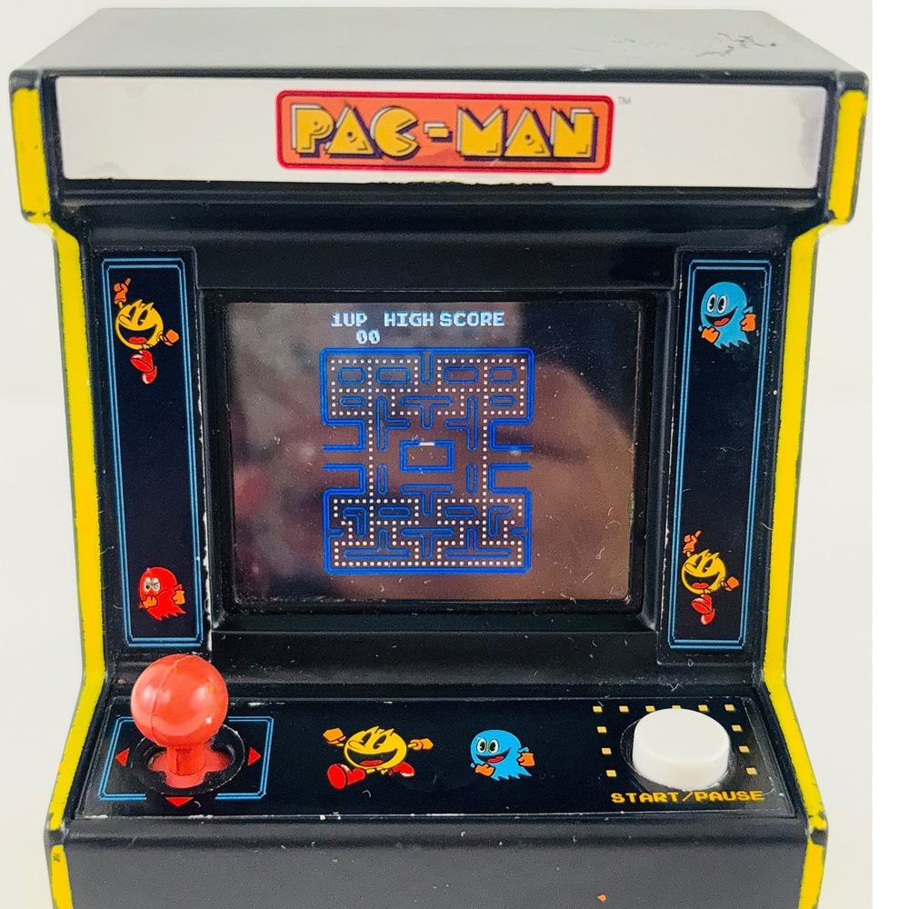 Pac-Man Mini Arcade Game Handheld Tested Works - Picture 3 of 12